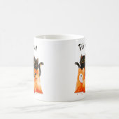 Schwarze Katzen in der Candy Bag | Trick oder Trea Kaffeetasse (Mittel)