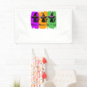 Schwarze Katzen in der Hexe hassen essenziellen T Banner (Insitu)