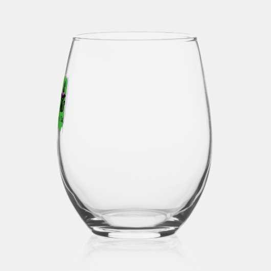 Schwarze Katzen in der Hexe hassen essenziellen T Weinglas Ohne Stiel (Links)