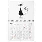 Schwarze Katzen Kalender (Jan 2026)