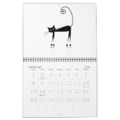 Schwarze Katzen Kalender (Feb 2026)