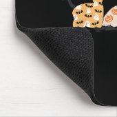 Schwarze Katzen Kätzchen Kitty Kürbis Gruselig Spu Mousepad (Ecke)