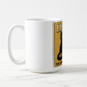 Schwarze Katzen-Klaviersonate-Design Kaffeetasse
