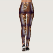 Schwarze Katzen Leggings (Rückseite)