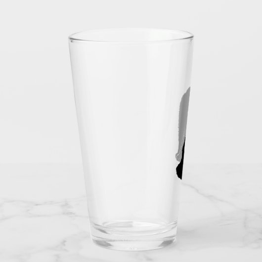 Schwarze Katzen-Liter-Glas Glas (Rechts)