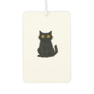 Schwarze Katzen Magie � Süße und Gruselige Hallowe Autolufterfrischer