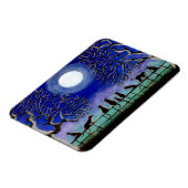 Schwarze Katzen Magnet "Neun Schwänze" (Linke Seite)