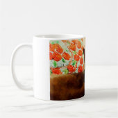 Schwarze Katzen-Malerei-Tasse Kaffeetasse (Links)