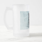 Schwarze Katzen-mattierte Tasse (Links)