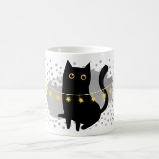 Schwarze Katzen Regel! Ein putzvolles Fest-Geschen Kaffeetasse