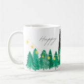 Schwarze Katzen Regel! Whiskers & Weihnachts Cheer Kaffeetasse (Links)