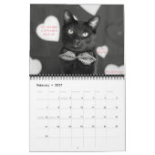 Schwarze Katzen sagen allem Kalender 2018 (Feb 2027)