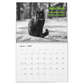 Schwarze Katzen sagen allem Kalender 2018 (Mär 2027)