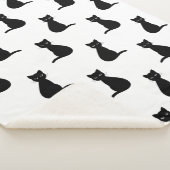 Schwarze Katzen Sherpa Blanka Sherpadecke (3/4)
