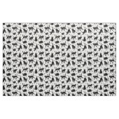 Schwarze Katzen Stoff (Fat Quarter (45,7 x 55,9 cm))