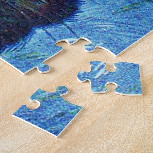 Schwarze Katzen tanzen im Mondlicht, Louis Wain Puzzle (Seite)