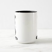 Schwarze Katzen Tasse (Zentrum)