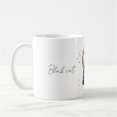 Schwarze Katzen-Tasse Kaffeetasse (Links)