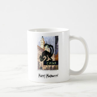 Schwarze Katzen-Tasse Kaffeetasse