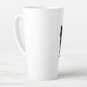 Schwarze Katzen-Tasse Milchtasse (Linke Ecke)
