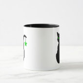 Schwarze Katzen-Tasse Tasse (Zentrum)