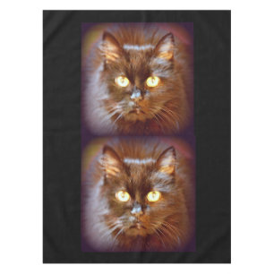 Schwarze Katzen Tischdecke