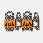 Schwarze Katzen und Geister mit gotischer Touch Geschenkschachtel (Ungefaltet)