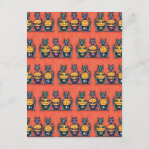 SCHWARZE KATZEN UND JACK SEHEN KEINE BEWUSSTSEIN, POSTKARTE