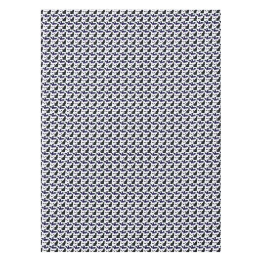 Schwarze Katzen und Lila Fledermäuse Tischdecke (Vorderseite)