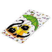 Schwarze Katzen von BiHrLe Magnet (Linke Seite)