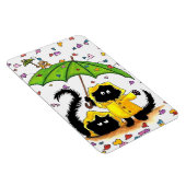 Schwarze Katzen von BiHrLe Magnet (Rechte Seite)