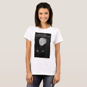 Schwarze Katzen wollen Häuser auch! T-Shirt (Vorne ganz)