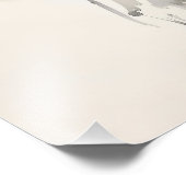 Schwarze Katzenfarbe Fotodruck (Ecke)