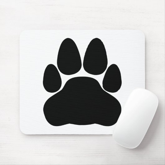 Schwarze Katzenpaare Druckform Mousepad (Mit Mouse)