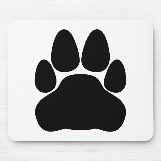 Schwarze Katzenpaare Druckform Mousepad (Vorne)