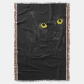 Schwarze Katzenwurzel Decke (Vorderseite Vertikal)