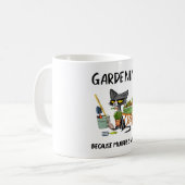 SCHWARZE KATZGARTEN, WEIL MURDER FALSCH IST KAFFEETASSE (Vorderseite Links)