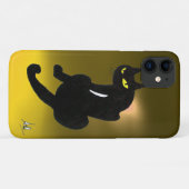 SCHWARZE KATZGEBÜHR Case-Mate iPhone HÜLLE (Rückseite (Horizontal))