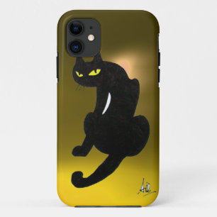 SCHWARZE KATZGEBÜHR Case-Mate iPhone HÜLLE