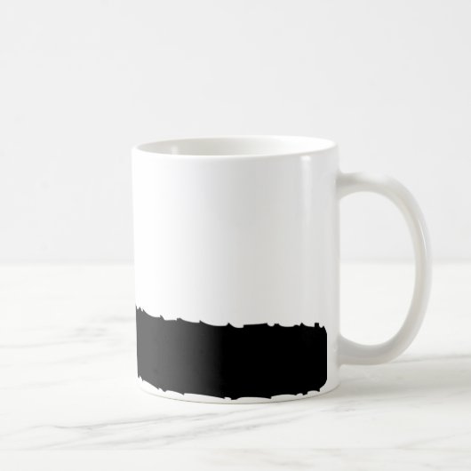 schwarze Kettensäge Kaffeetasse (Rechts)