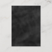 Schwarze Khalkboard String Lichter wollen gut Begleitkarte (Rückseite)