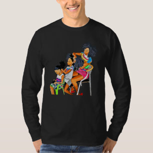 Schwarze Kinder Mädchen Liebe Dein Natürliches Haa T-Shirt