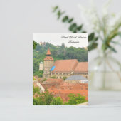 Schwarze Kirche in Brasov, Rumänien Postkarte (Stehend Vorderseite)