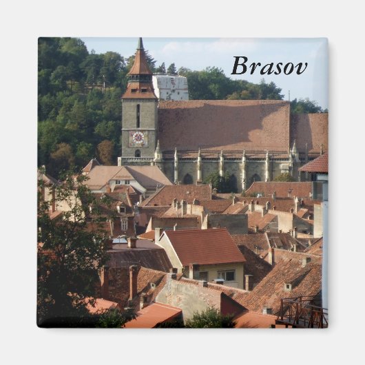 Schwarze Kirche Magnet (Vorne)