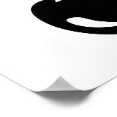 Schwarze Kirschen Poster (Ecke)