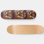 Schwarze Kittycats Thunder_Cove Skateboard (Horizontal)