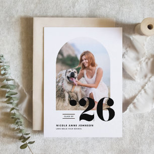 Schwarze Klasse des Arch-Foto-Abschlusses 2025 Ankündigung