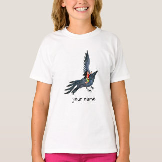 Schwarze Klaue mit kleiner Girl - T - Shirt