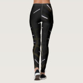 SCHWARZE KLOCK - Leggings (Rückseite)