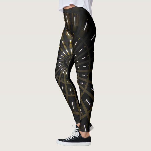 SCHWARZE KLOCK - Leggings (Links)